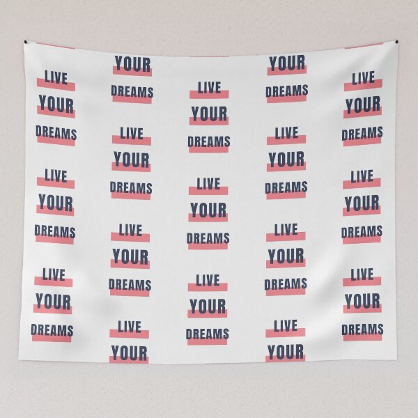Item preview, LIVE YOUR DREAMS designed and sold by kh0l0d.