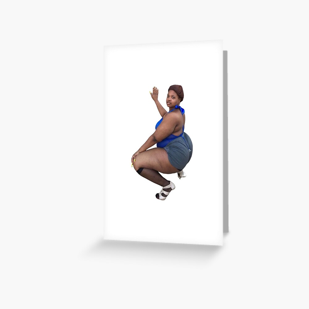 Lovely Peaches Iconic/Funny Twerking | Greeting Card