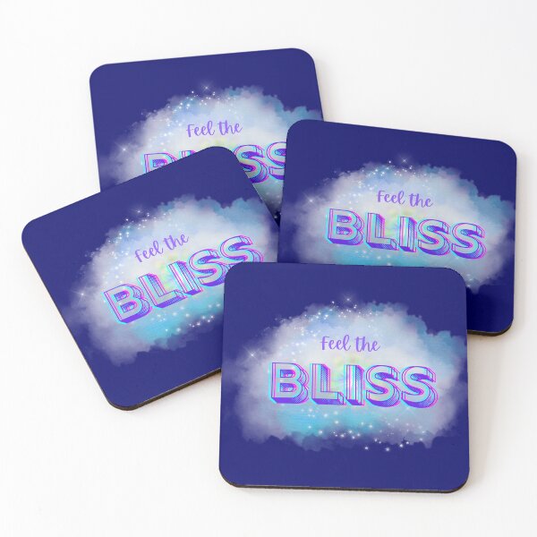 Item preview, Feel The Bliss,  Self Love , Inspirational Quote, watercolour designed and sold by TheLomiLoveBus.
