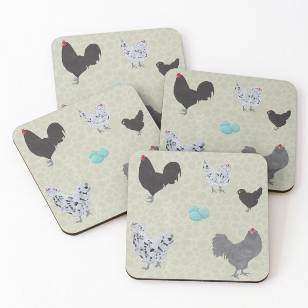Item preview, BBS Ameraucana Pattern Cream designed and sold by Ashley Gagnon.