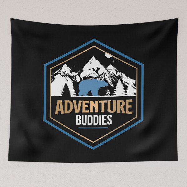 Item preview, Adventure Buddies - My Favorite Camping Buddies designed and sold by Pau Baz.