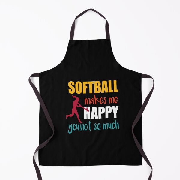 Item preview, Softball Makes Me Happy You Not So Much, Softball Coach Mom,Funny Gift Design For American Softball Mom designed and sold by Rassitni.