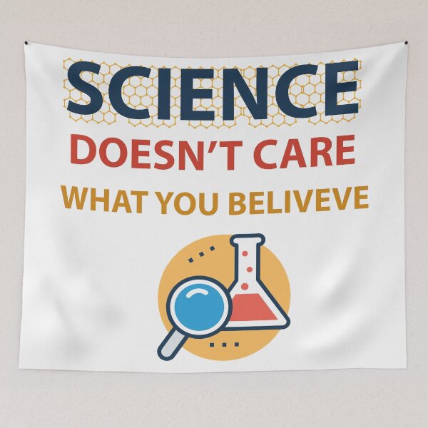 Item preview, science doesn't care what you believe  designed and sold by Rami Khalifah.