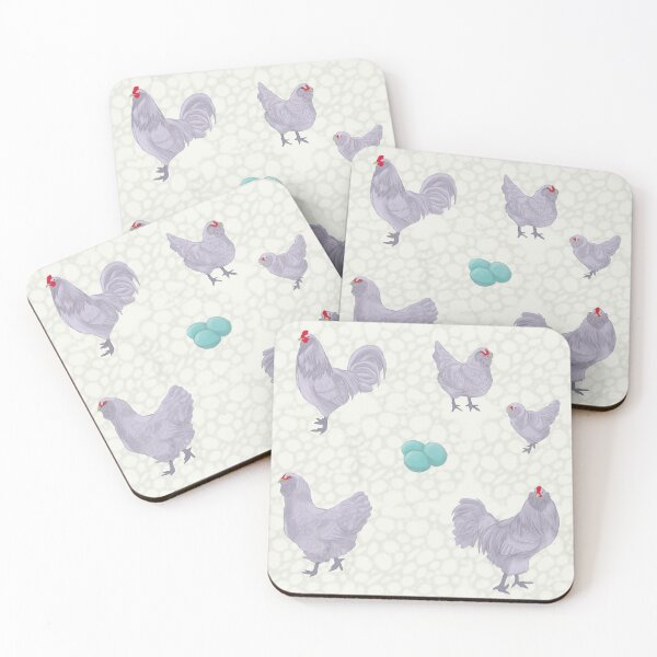 Item preview, Lavender Ameraucana Pattern Cream designed and sold by Ashley Gagnon.