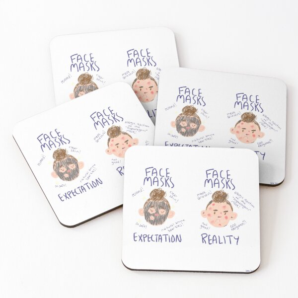 Item preview, Face masks - expectation vs reality designed and sold by beelarue.