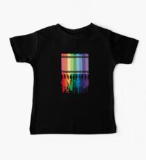 Spattered Crayons Baby Tee