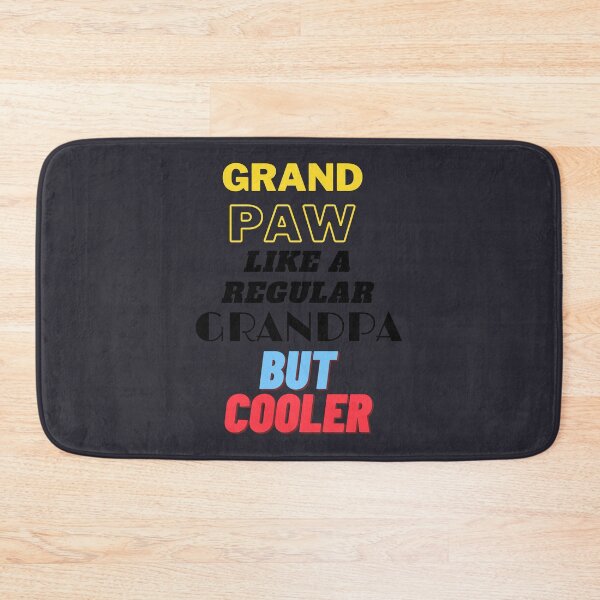Item preview, Grand paw like a regular grandpa but cooler T shirt designed and sold by Martimad.