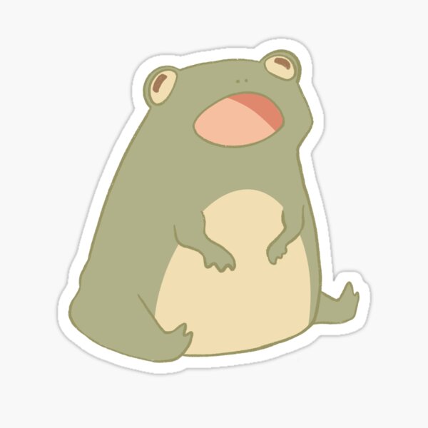 Thicc Frog Stickers