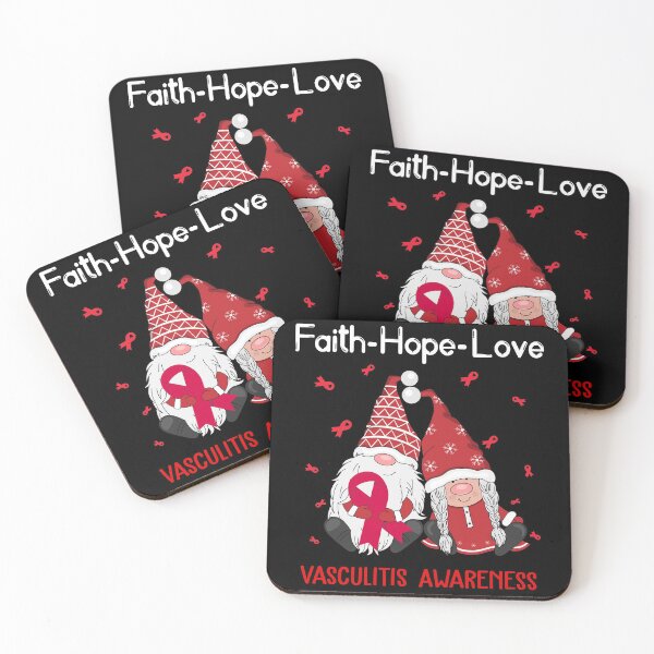 Item preview, Faith Hope Love Vasculitis Awareness designed and sold by Sabfit.