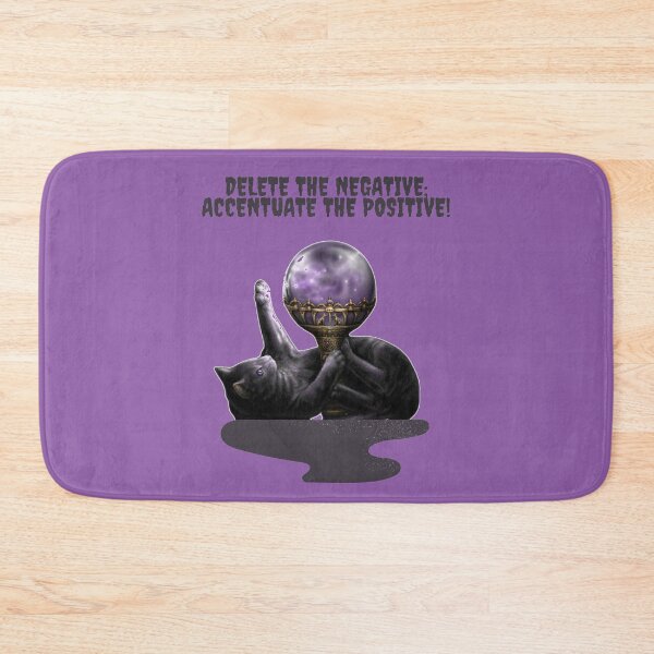 Item preview, delete the negative; accentuate the positive!. designed and sold by shaymaakhalaf.