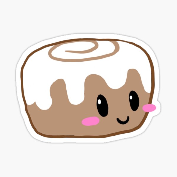 Kawaii Cinnamon Roll Stickers for Sale