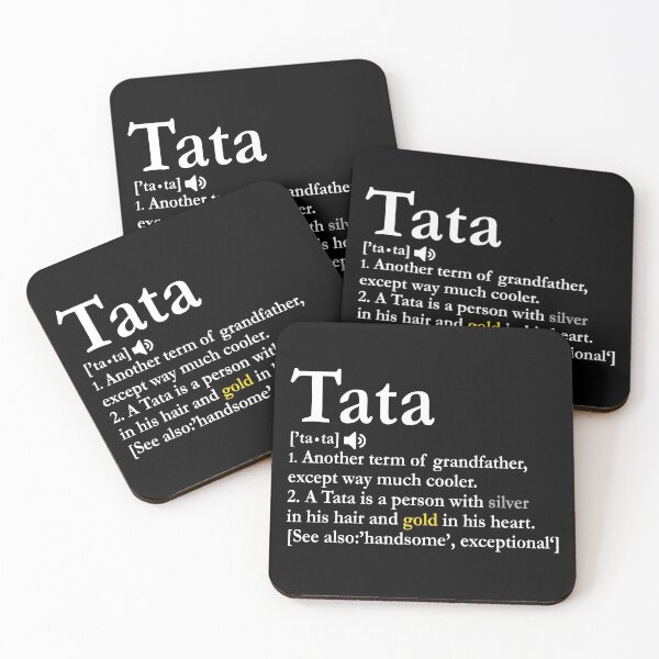 Item preview, Tata Description Grandpa designed and sold by Koi-Art.