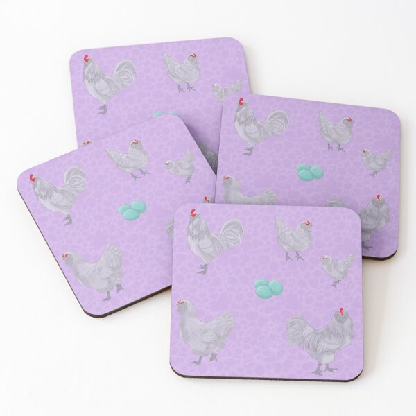 Item preview, Lavender Ameraucana Pattern Purple designed and sold by Ashley Gagnon.