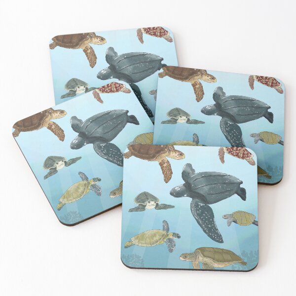 Item preview, Marine Sea Turtle Medley (Background) designed and sold by pstrud.