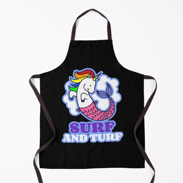 Item preview, Surf And Turf Mermaid / Unicorn - Beautiful Unicorn Design designed and sold by 1chillin.