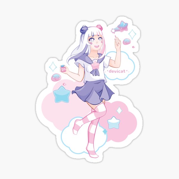 Item preview, CandiCat Bubbles • 2021 designed and sold by Devi Cat.