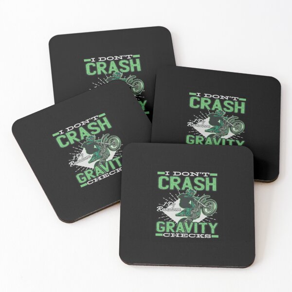 Item preview, I Don't Crash I Do Random Gravity Checks designed and sold by Animoxz3.