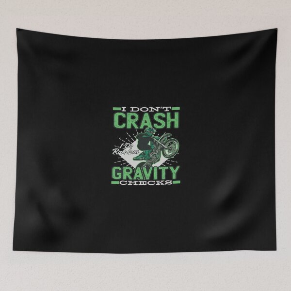 Item preview, I Don't Crash I Do Random Gravity Checks designed and sold by Animoxz3.