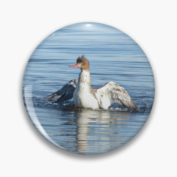 Item preview, Red-breasted Merganser Splash designed and sold by astronaut01.