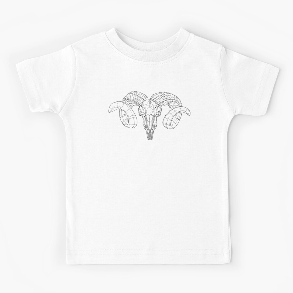 Ram Skull T-Shirt - Skull T-Shirts