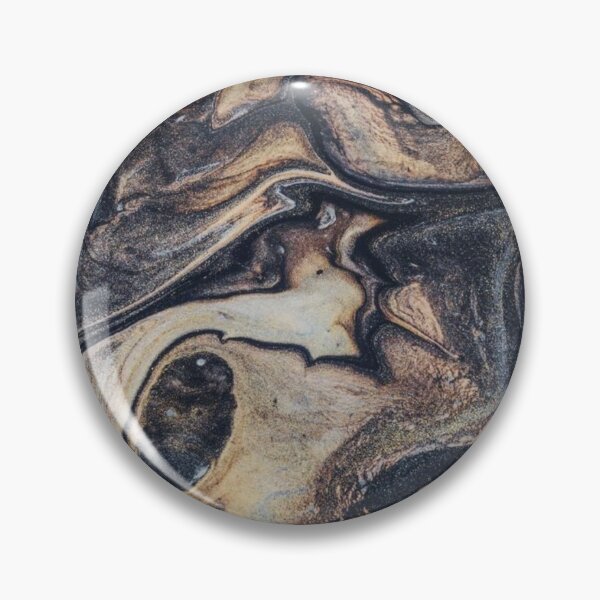 Item preview, Blue and neutrals marble print designed and sold by HadeeeeL.