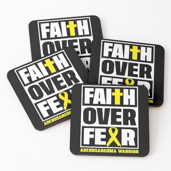 Item preview, Faith Over Fear Adenosarcoma Awareness designed and sold by Gillosina.