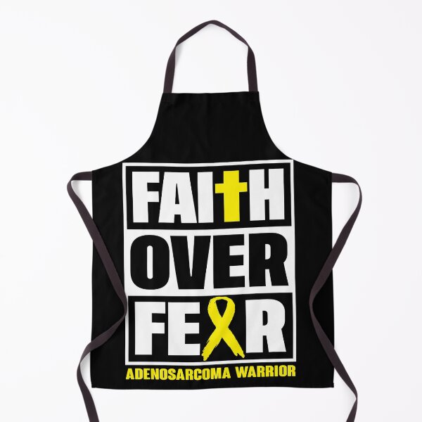 Item preview, Faith Over Fear Adenosarcoma Awareness designed and sold by Gillosina.