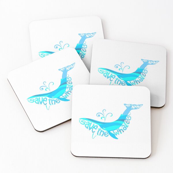 Item preview, Save the Whales Light Blue designed and sold by just-art.