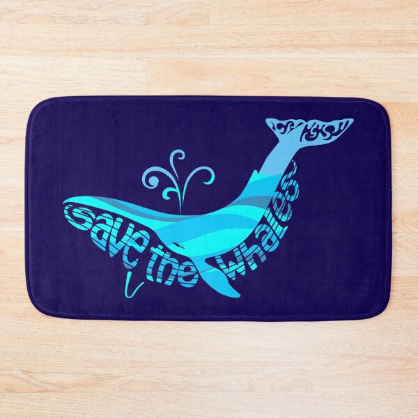Item preview, Save the Whales Light Blue designed and sold by just-art.