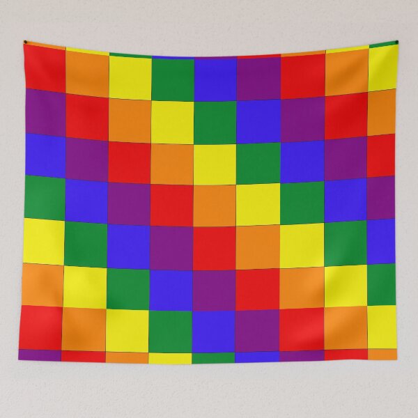 Item preview, Rainbow Tiles designed and sold by storiesofsolace.