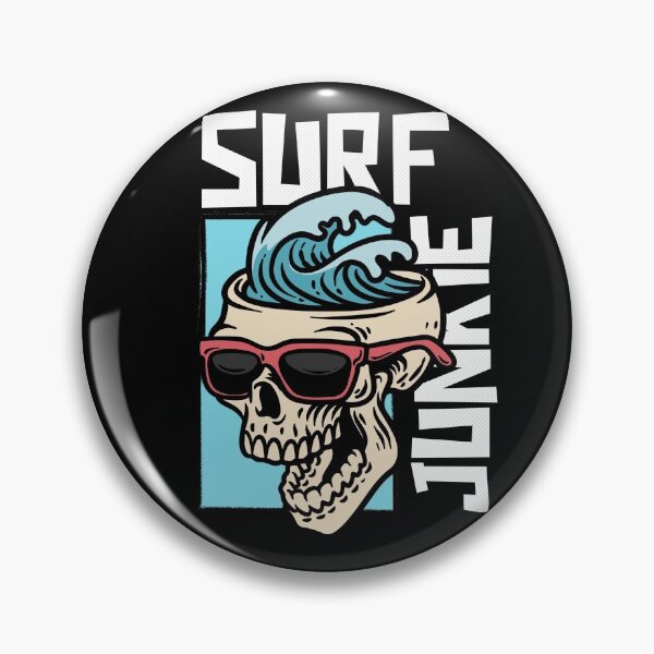 Item preview, Surf Junkie - Surfer / Surfing Design  designed and sold by 1chillin.