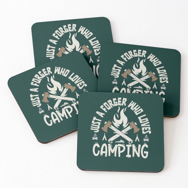 Aperçu de l'œuvre Juste un faussaire qui aime le camping Awesome Camper créée et vendue par YAHIA-14.