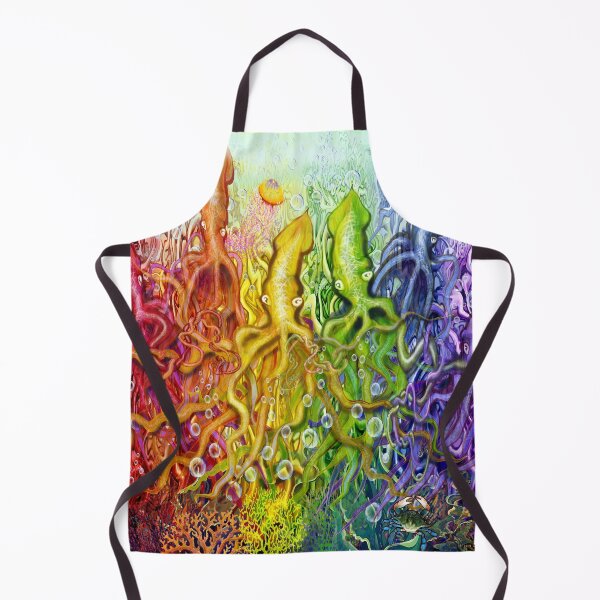 Item preview, Twisted Interwoven Rainbow Squids designed and sold by Kevin Middleton.