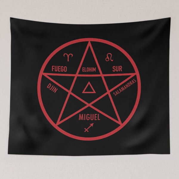 Item preview, Elemental Pentagram of Fire designed and sold by boticariomagico.