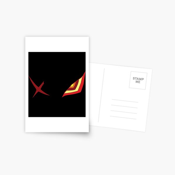 Kill La Kill Senketsu Eye Postcard For Sale By Seyd Art Redbubble 8966