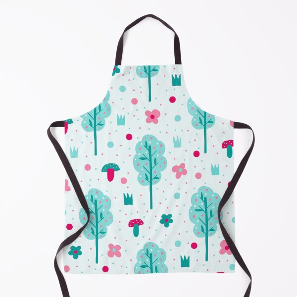 Item preview, Pink Flower and Trees Summer Spring Pattern  designed and sold by travellb.