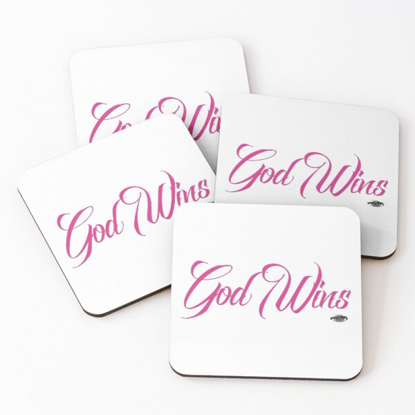 Item preview, God Wins Pink Edition designed and sold by Elliot Klugh.