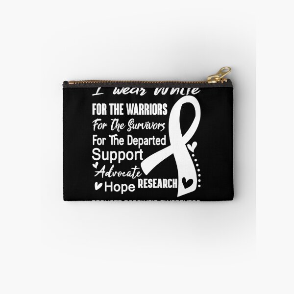 Item preview, I Wear White For The Warriors Promote Paralysis Awareness designed and sold by hvoid41.