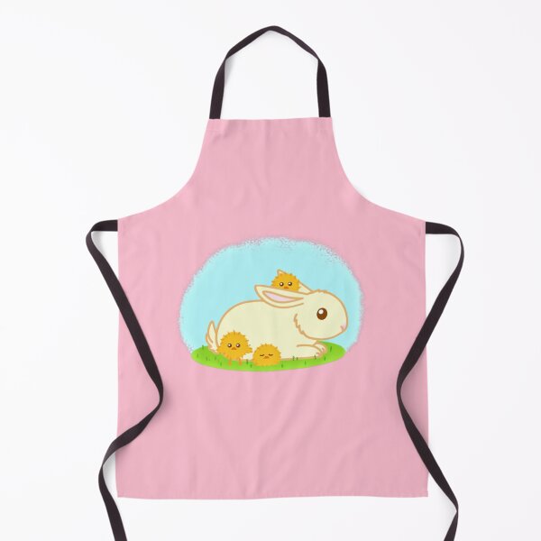 Item preview, White Bunny with Chicks designed and sold by Moni-Makes-Art.