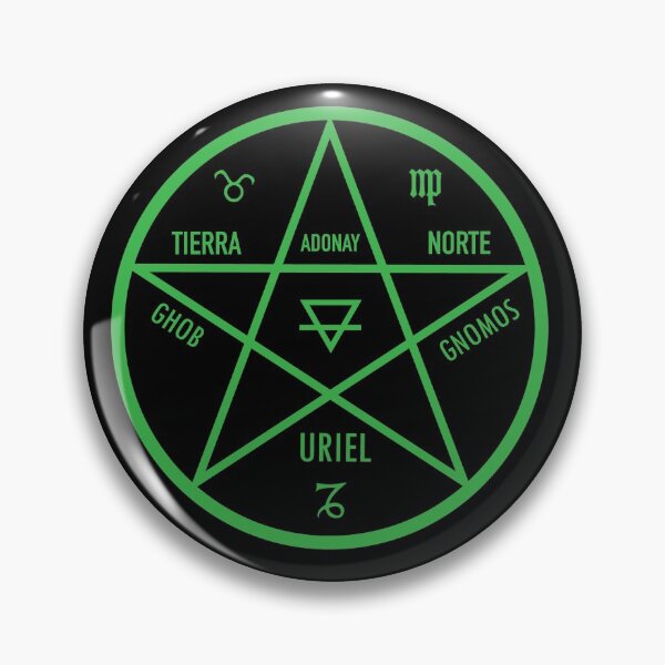 Item preview, Elemental Pentacle of Earth designed and sold by boticariomagico.