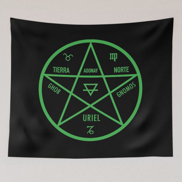 Item preview, Elemental Pentacle of Earth designed and sold by boticariomagico.