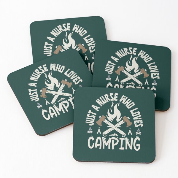 Item preview, Just A Nurse Who Loves Camping  Awesome Camper designed and sold by YAHIA-14.
