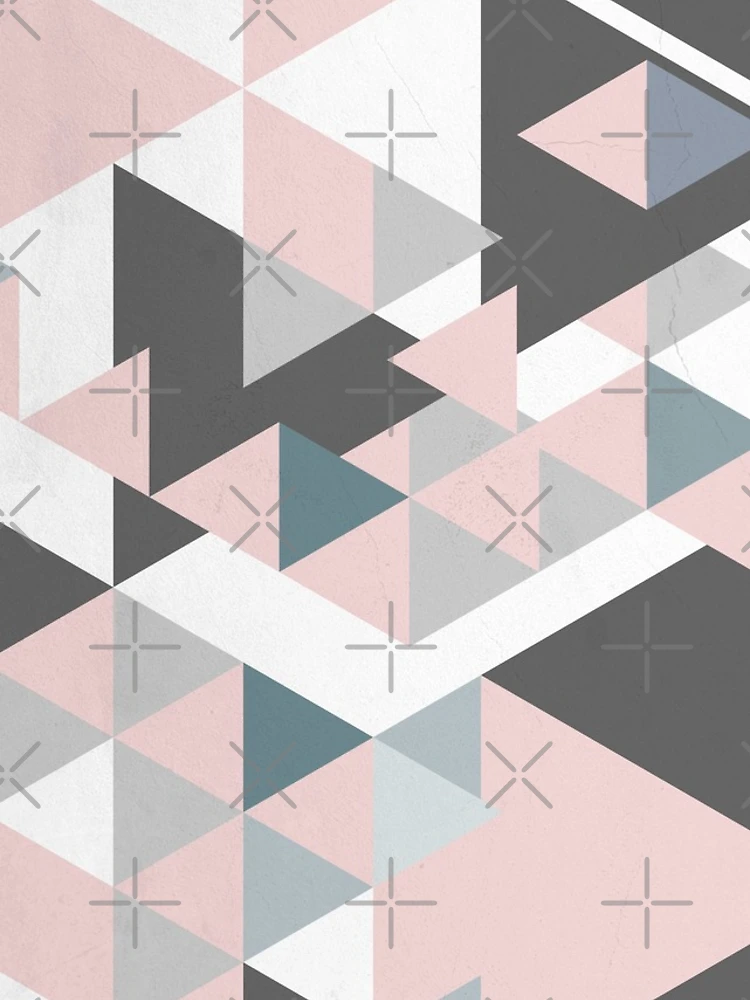Thumbnail 4 of 4, iPhone Case, Triangle Geometric Design Graphical Pattern designed and sold by Ching Teoh.