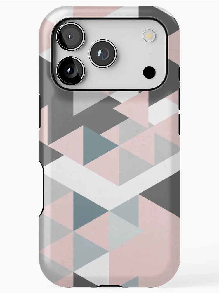 Thumbnail 1 of 4, iPhone Case, Triangle Geometric Design Graphical Pattern designed and sold by Ching Teoh.