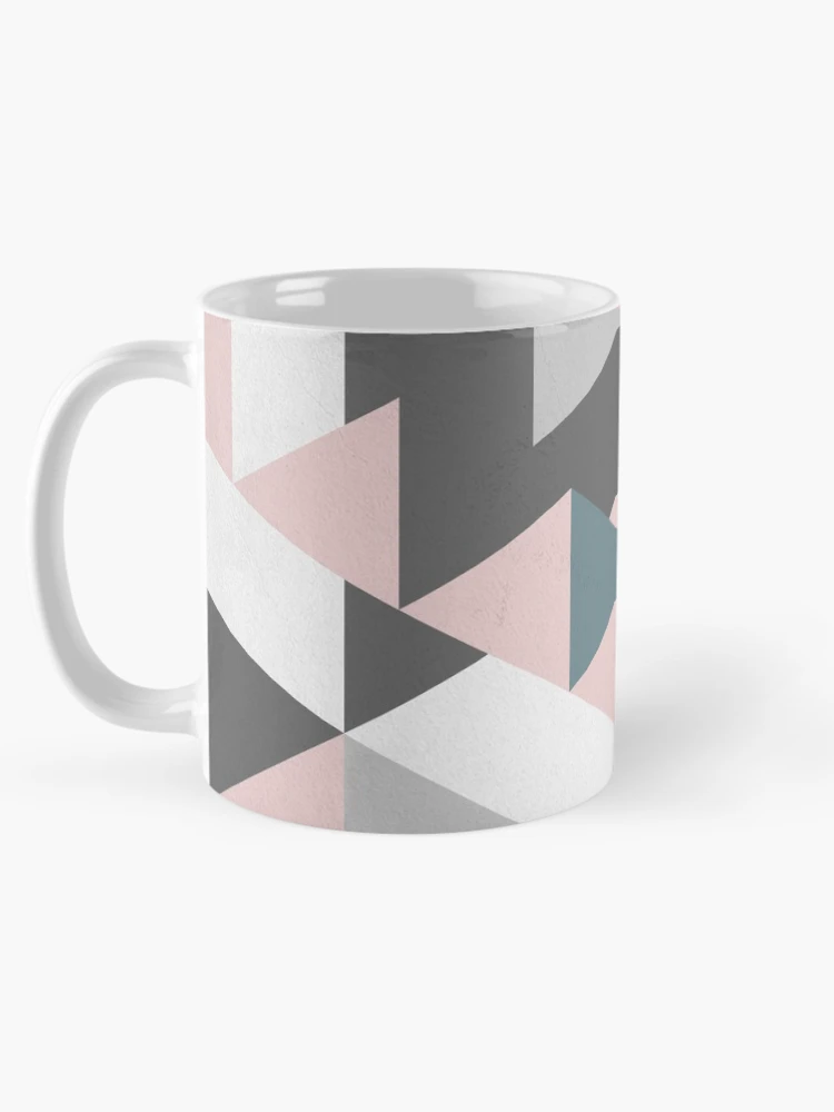Thumbnail 5 of 6, Coffee Mug, Triangle Geometric Design Graphical Pattern designed and sold by Ching Teoh.