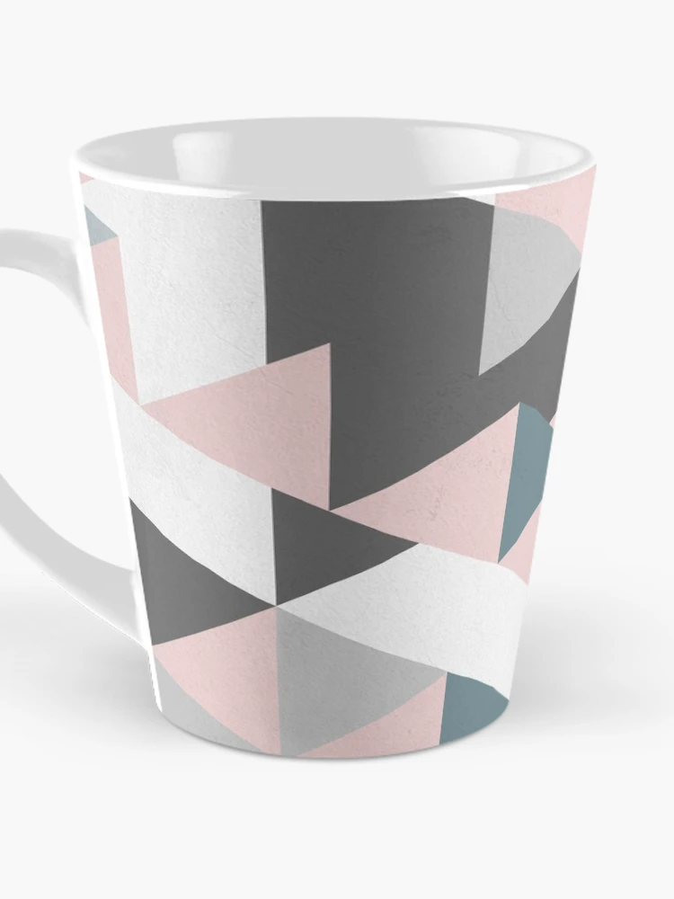 Thumbnail 3 of 4, Coffee Mug, Triangle Geometric Design Graphical Pattern designed and sold by Ching Teoh.