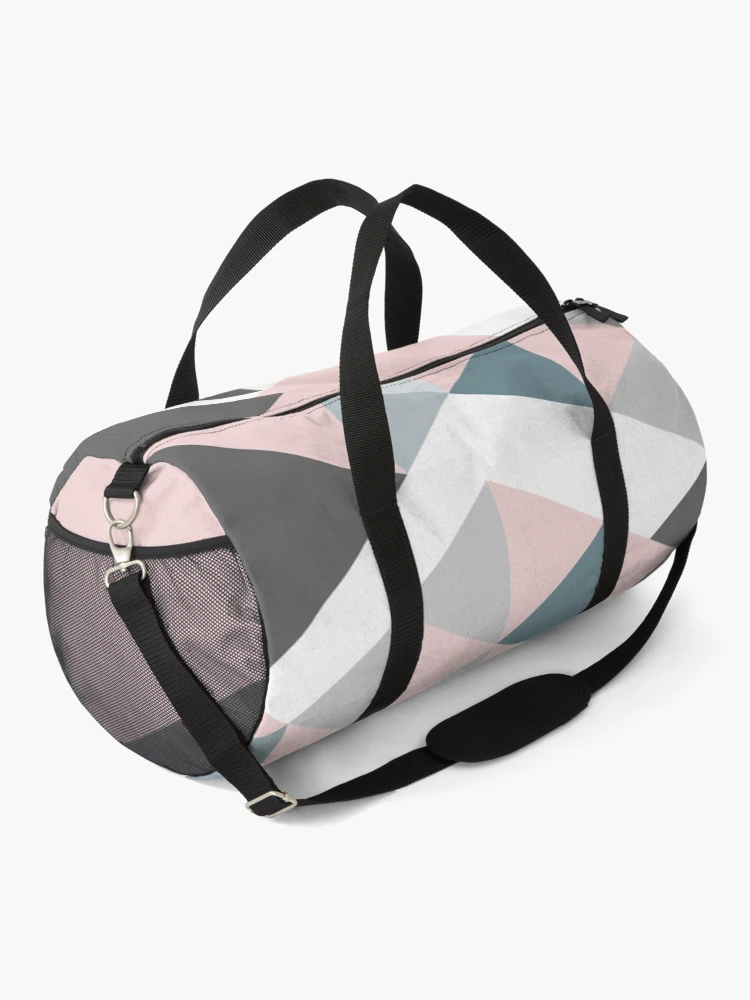 Thumbnail 2 of 3, Duffle Bag, Triangle Geometric Design Graphical Pattern designed and sold by Ching Teoh.