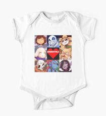 Body de manga corta para bebé Undertale