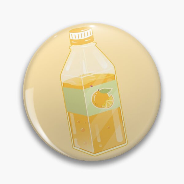 Item preview, Kawaii Orange Juice Bottle designed and sold by soumayajp.