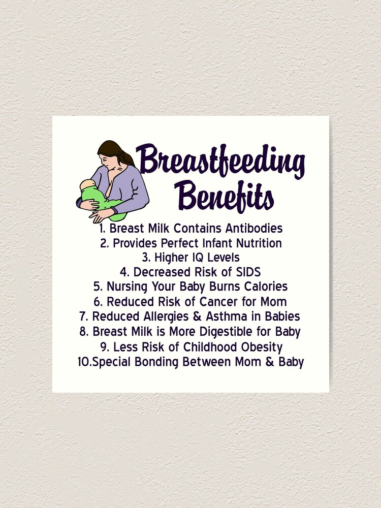 5 benefits of breastfeeding